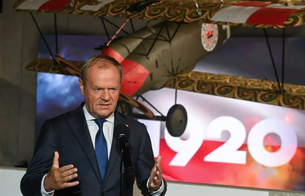 Donald Tusk w Muzeum Bitwy Warszawskiej: Zjednoczeni wobec zagrożeń ze Wschodu
