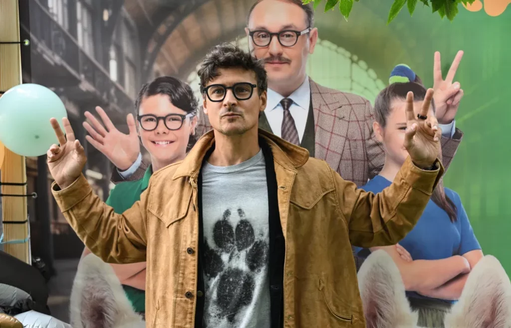Mateusz Damięcki o pracy z psami na planie i inspirującej sile filmów familijnych
