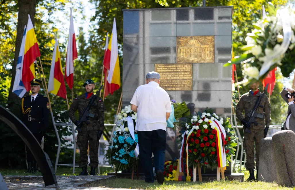 Białystok pamięta o bohaterach getta: niezwykłe obchody 82. rocznicy powstania