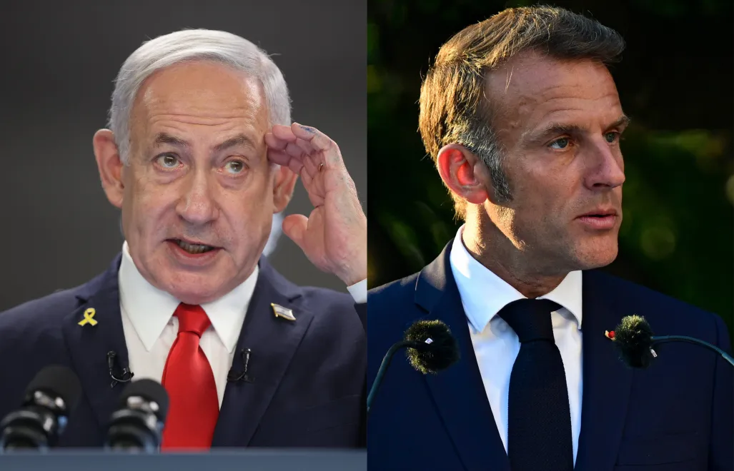 Polityczna burza na linii Paryż-Jerozolima. Netanjahu i Macron w ostrym sporze o Palestynę i antysemityzm