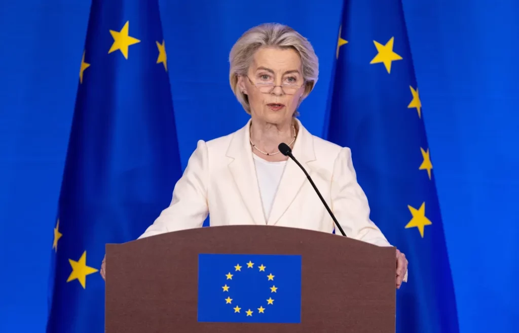 Ursula von der Leyen podkreśla wsparcie UE dla Białorusinów: 3 miliardy euro dla demokratycznej Białorusi czekają